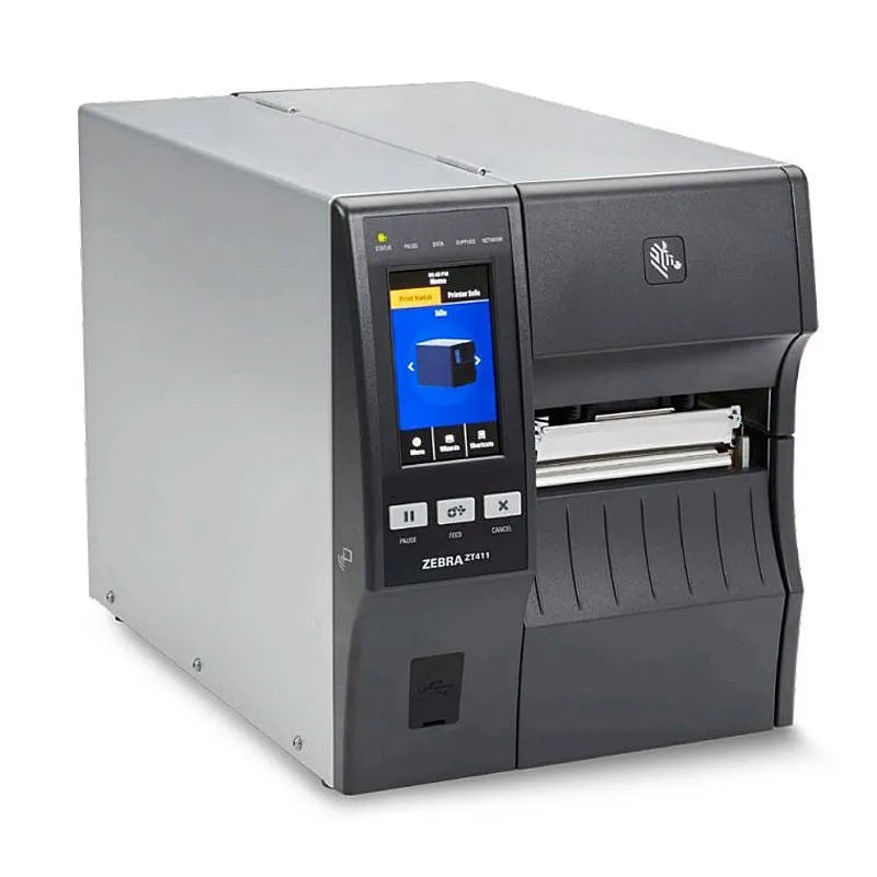 TT Printer ZT411; 4''; 203 dpi; Euro and UK cord; Serial; USB; 10/100 Ethernet; Bluetooth 4.1/MFi; USB Host; EZPL - image 5