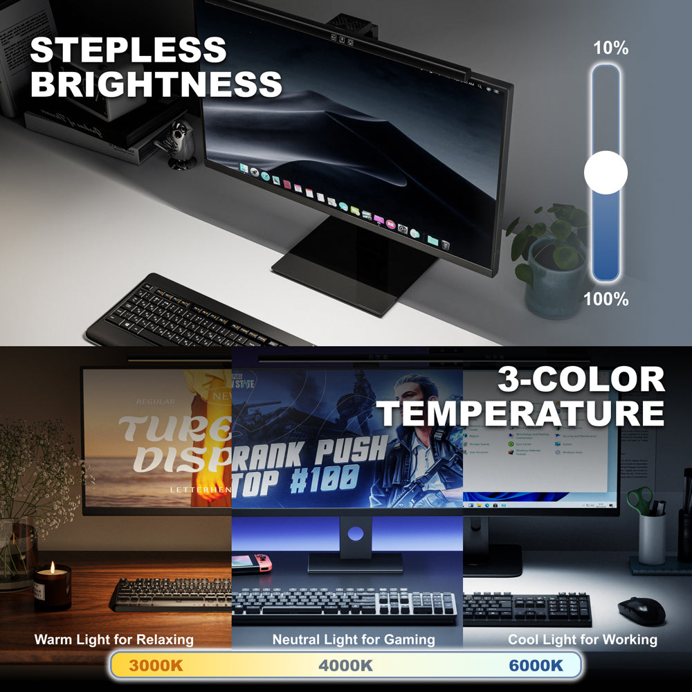 LINKQNET LDL16-11 MONITOR LIGHT BAR WITH TOUCH CONTROL - image 3