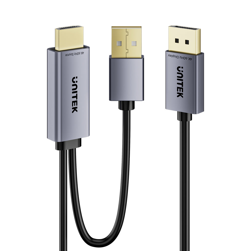 UNITEK 4K ACTIVE HDMI TO DP M UNDIRECT CAB(V1714A) - image 2