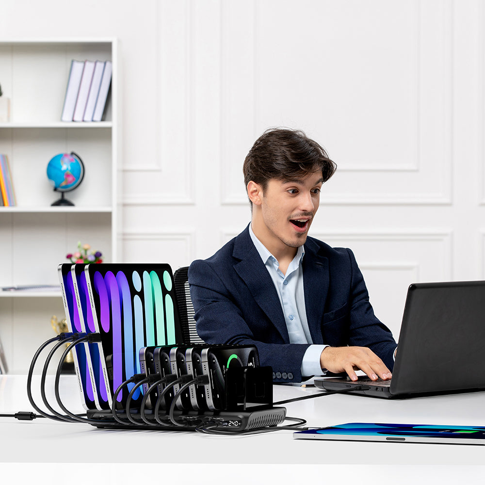 UNITEK 10-PORT USB STATION 8USB-C & 2USB-A (P1230C - image 13