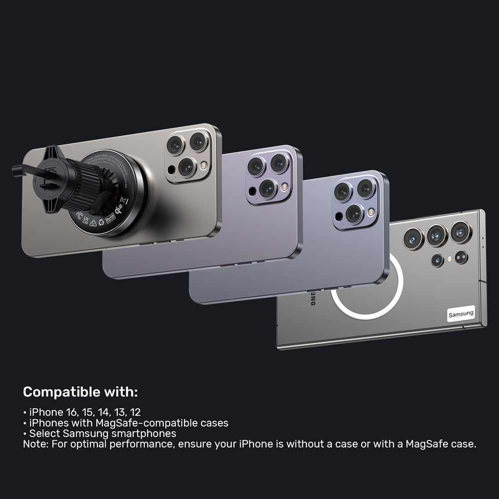 UNITEK QI2 MAGNETIC W/LESS CAR CHARGER (P1404A) - image 12