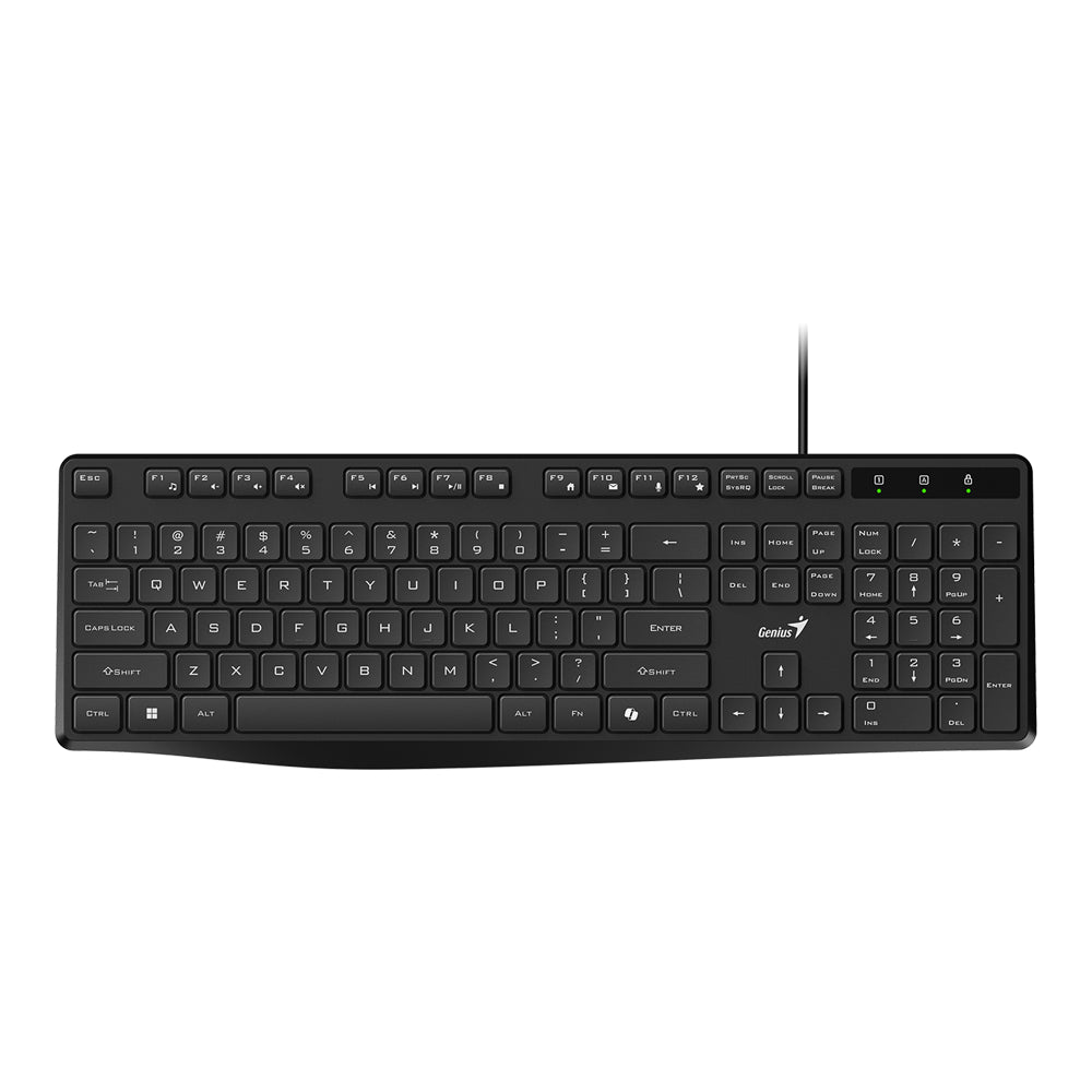 GENIUS WIRED USB COPILOT MULTI MEDIA SILENT KBD - image 2