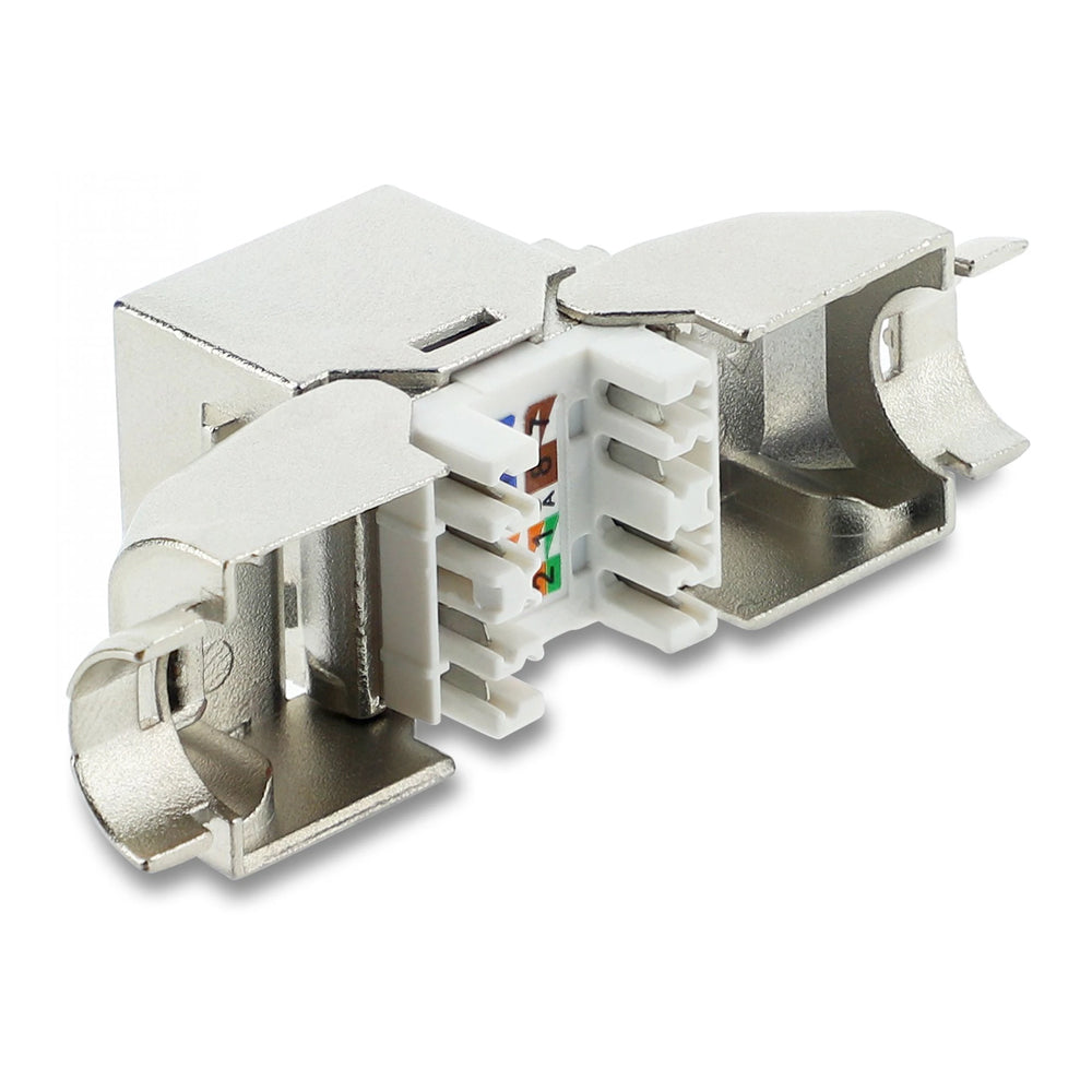DELOCK 90374 CAT6A RJ45 90° SHIELDED KEYSTONE FOR 6~8.5MM CABLE - image 2