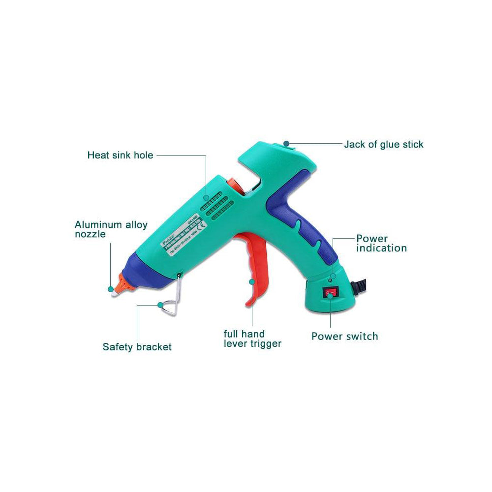 PROSKIT PROFESSIONAL HOT MELT GLUE GUN 100W - image 3