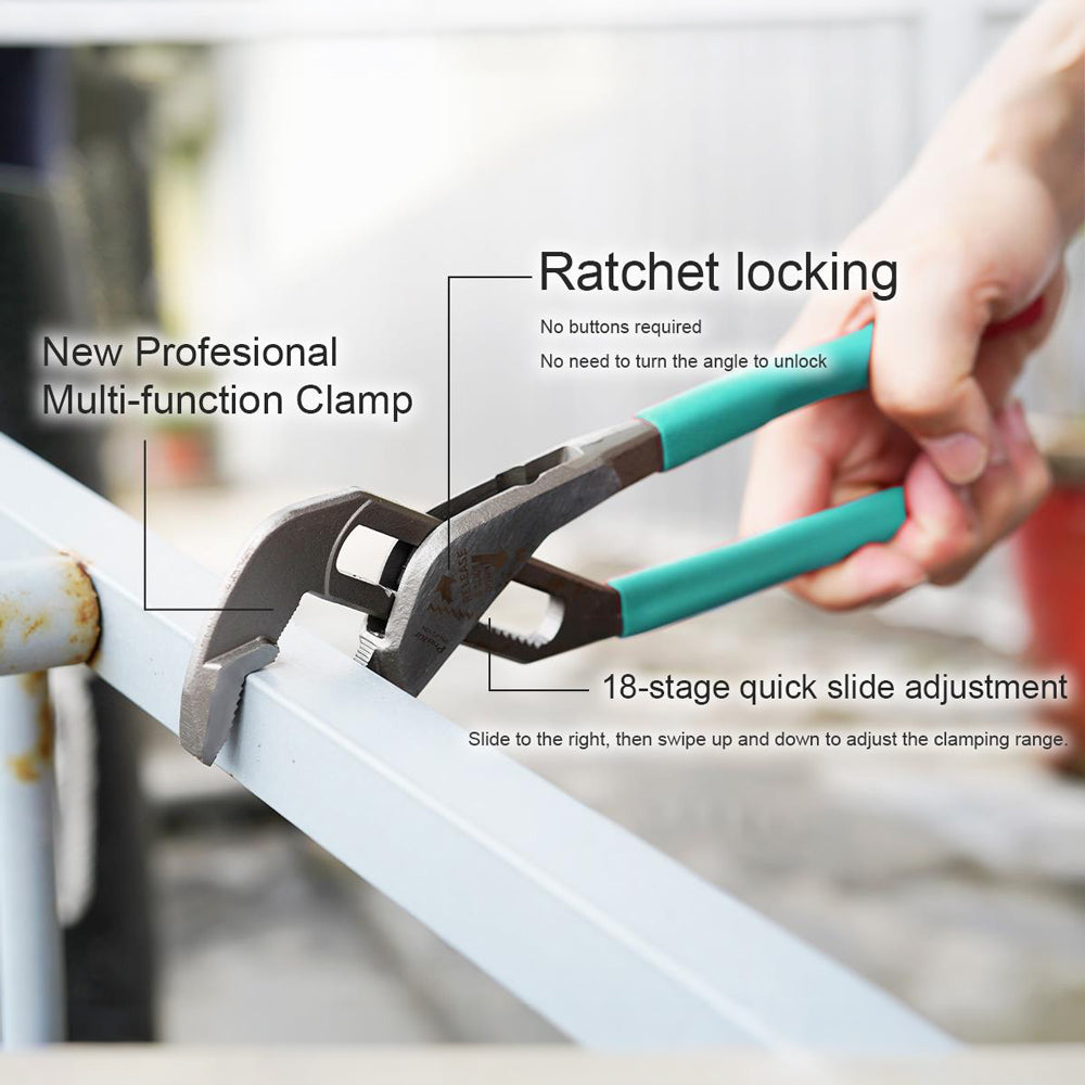 PROSKIT PN-P210N 10-INCH QUICK-ADJUST PUMP PLIERS - image 4