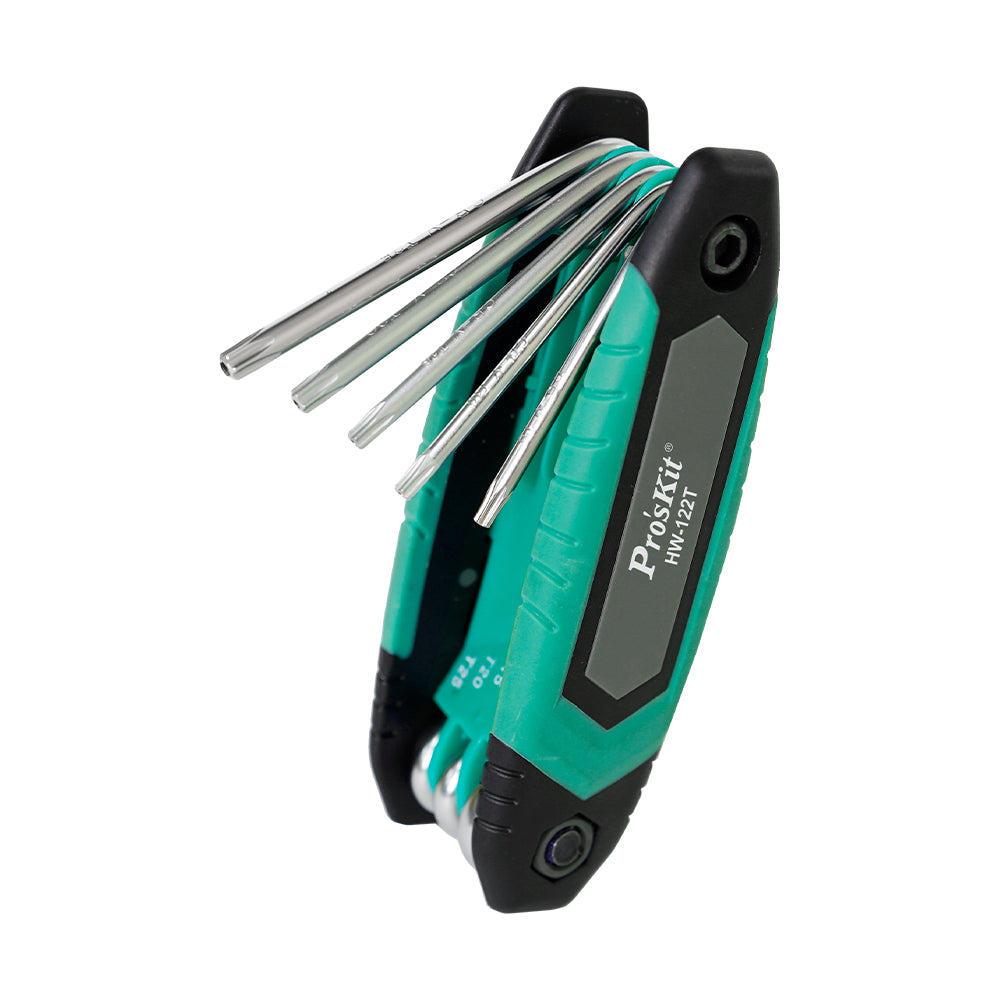 PROSKIT FOLDING TYPE 8-PIECE STAR KEY SET - image 2