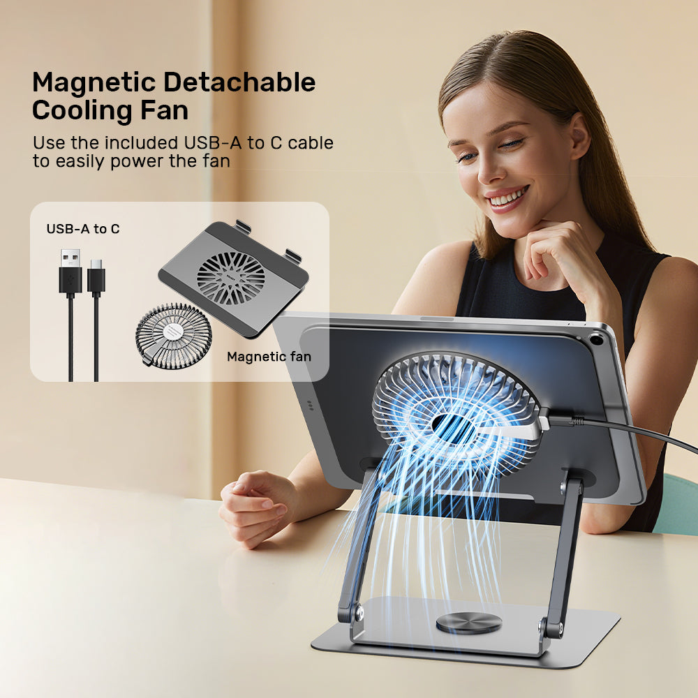 UNITEK OT1098A ADJUSTABLE LAPTOP STAND WITH DETACHABLE COOLING FAN - image 11