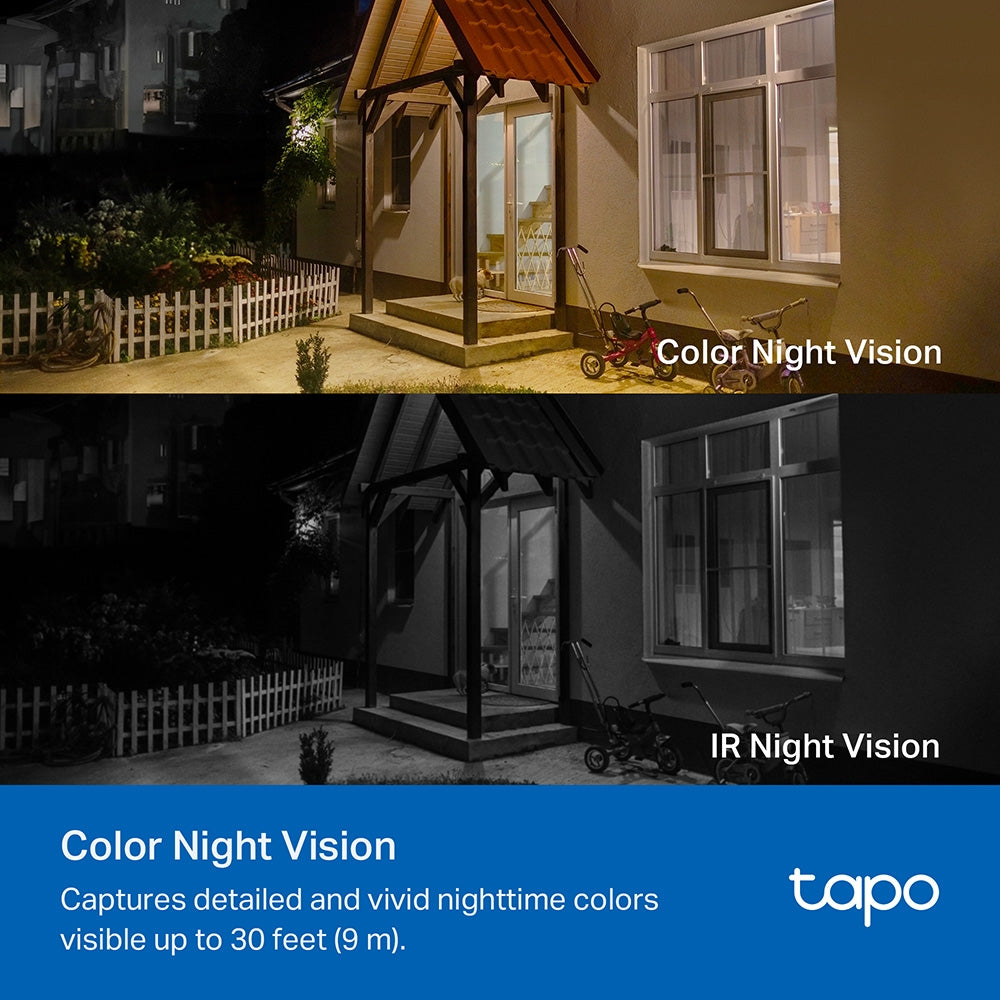 TP-LINK TAPO TC82 3MP SMART WIRE-FREE INDOOR/OUTDOOR SECURITY CAMERA WITH COLOUR NIGHT VISION - image 7