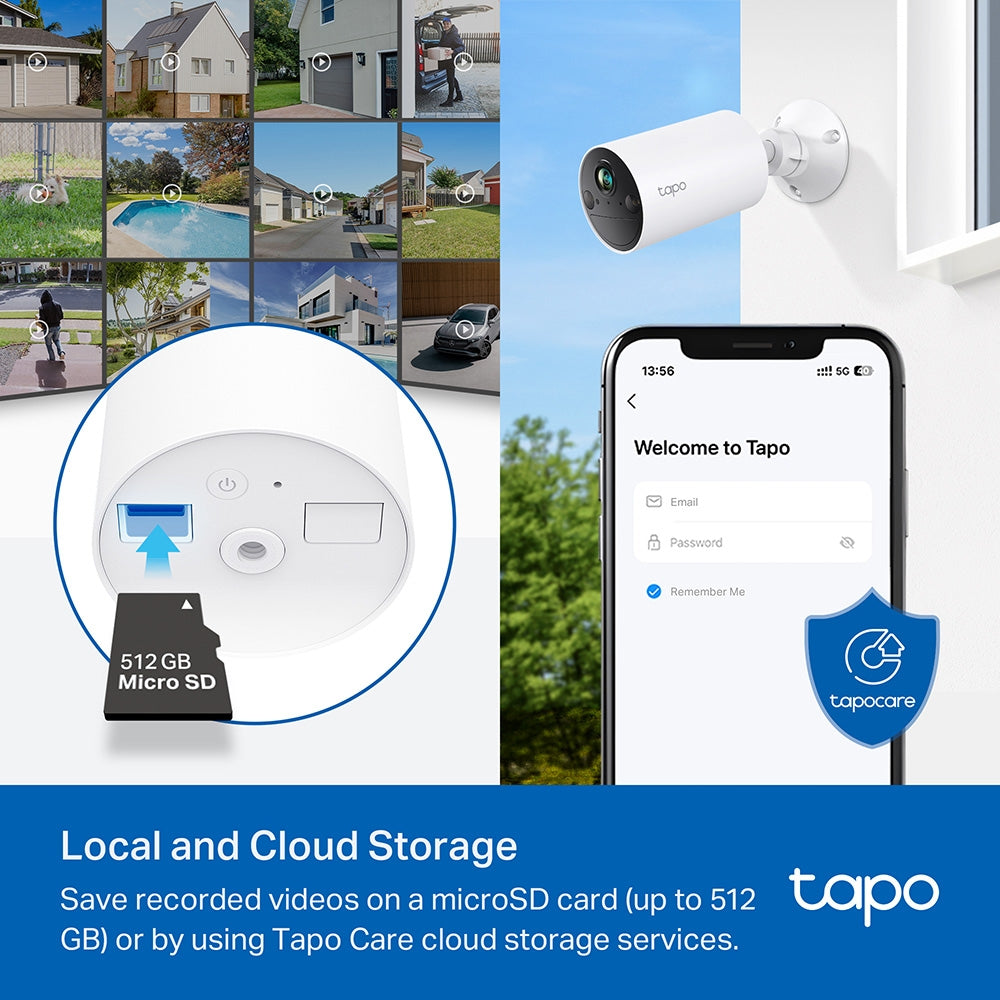 TP-LINK TAPO TC82 3MP SMART WIRE-FREE INDOOR/OUTDOOR SECURITY CAMERA WITH COLOUR NIGHT VISION - image 9