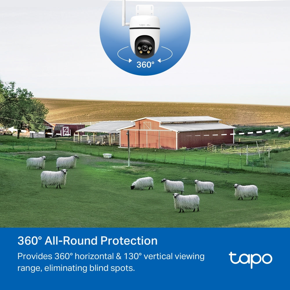 TP-LINK TAPO PAN TILT 1080P 4G LTE CAMERA - image 6