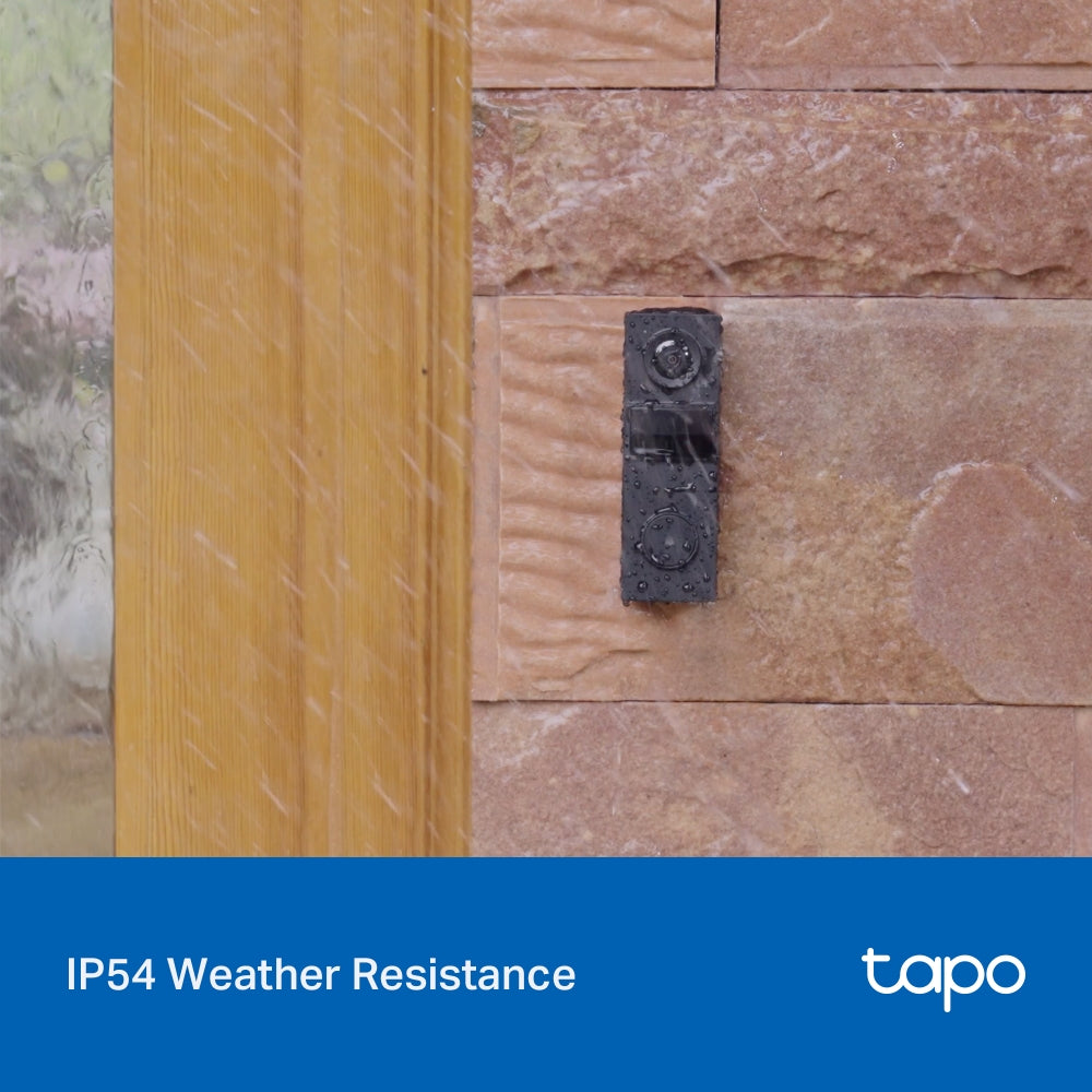 TP-LINK TAPO 2K WIRE FREE VIDEO DOORBELL - image 9