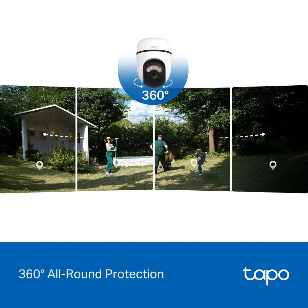 TP-LINK TAPO SOLAR POWER 3K 5MP PAN TILT CAMERA - image 10
