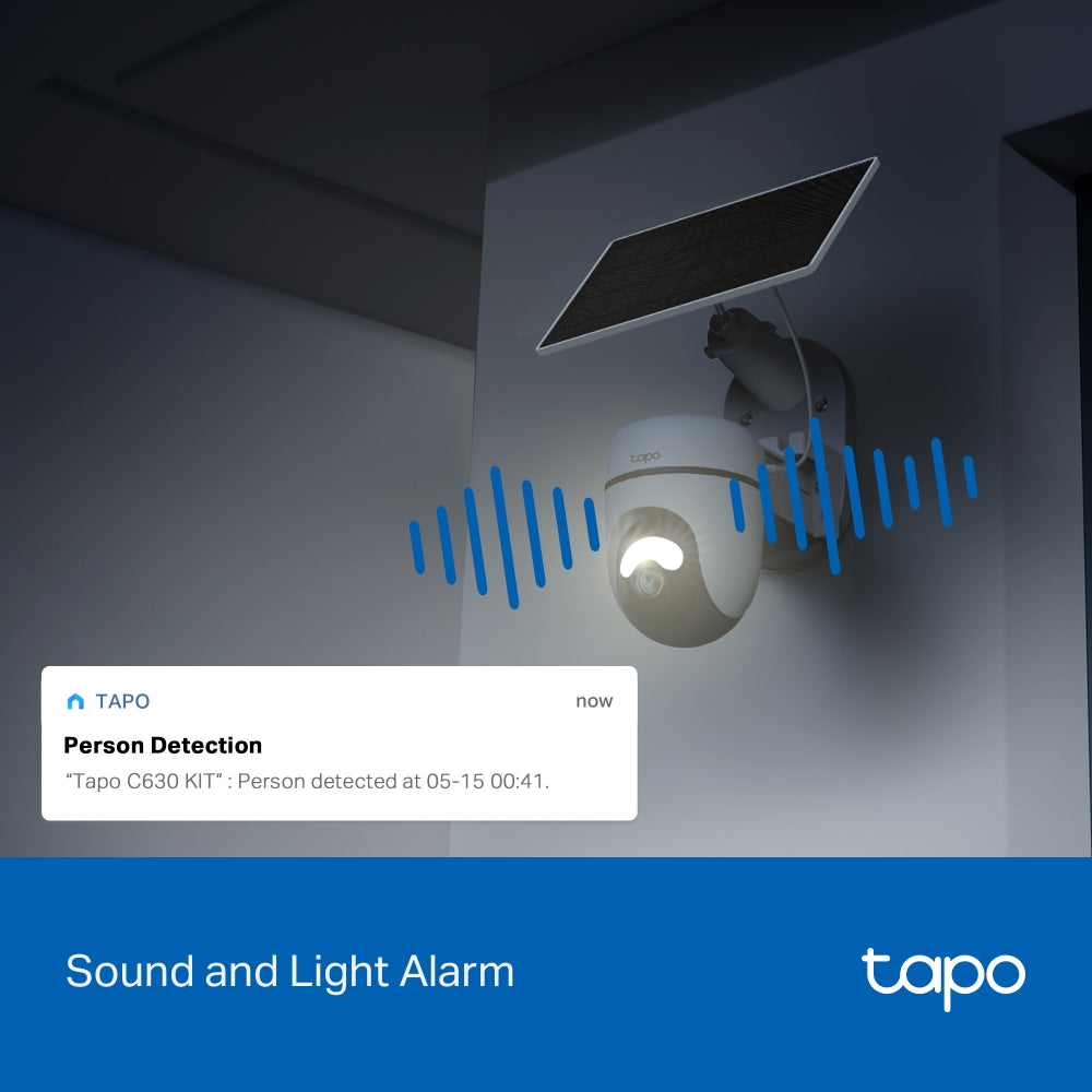 TP-LINK TAPO SOLAR POWER 3K 5MP PAN TILT CAMERA - image 13