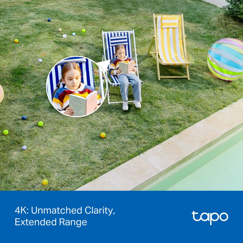 TP-LINK TAPO 4K PAN TILT WIFI CAMERA - image 4