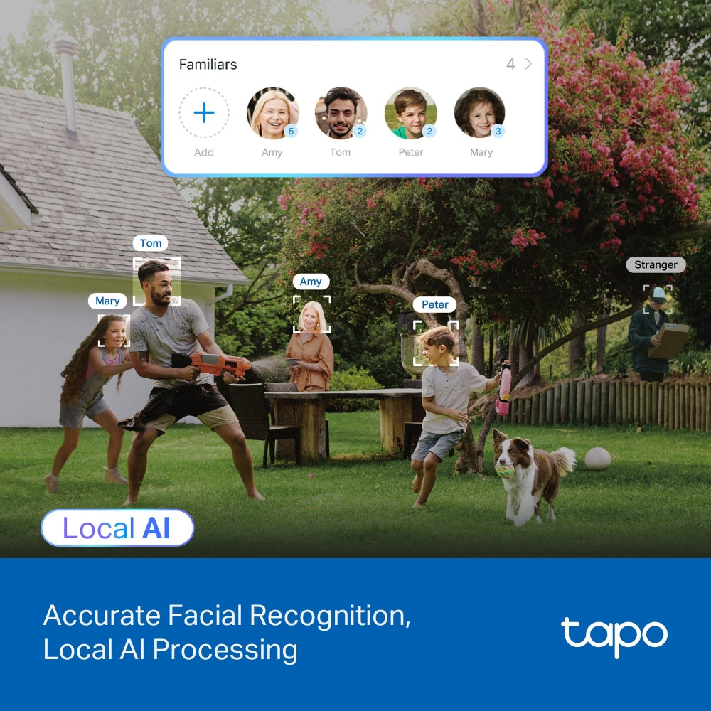 TP-LINK TAPO 4K PAN TILT WIFI CAMERA - image 5