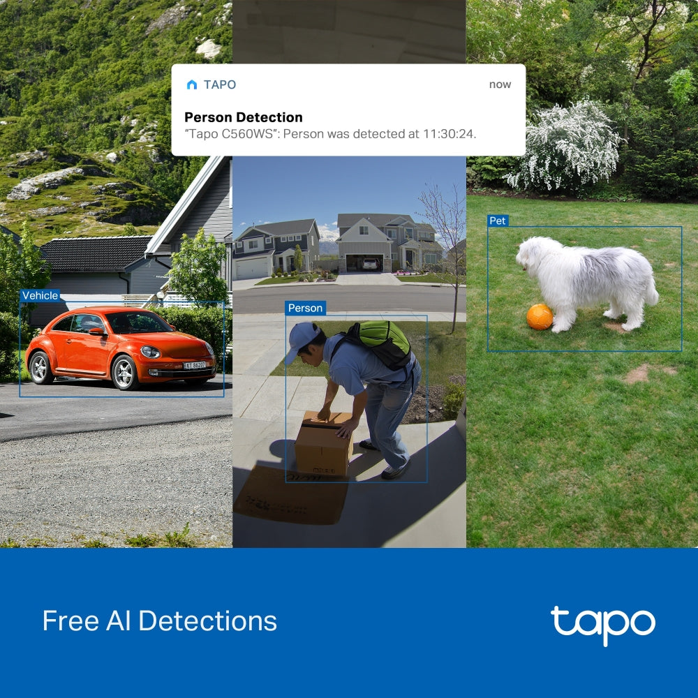 TP-LINK TAPO 4K PAN TILT WIFI CAMERA - image 7