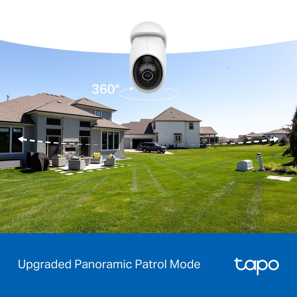TP-LINK TAPO 4K PAN TILT WIFI CAMERA - image 9