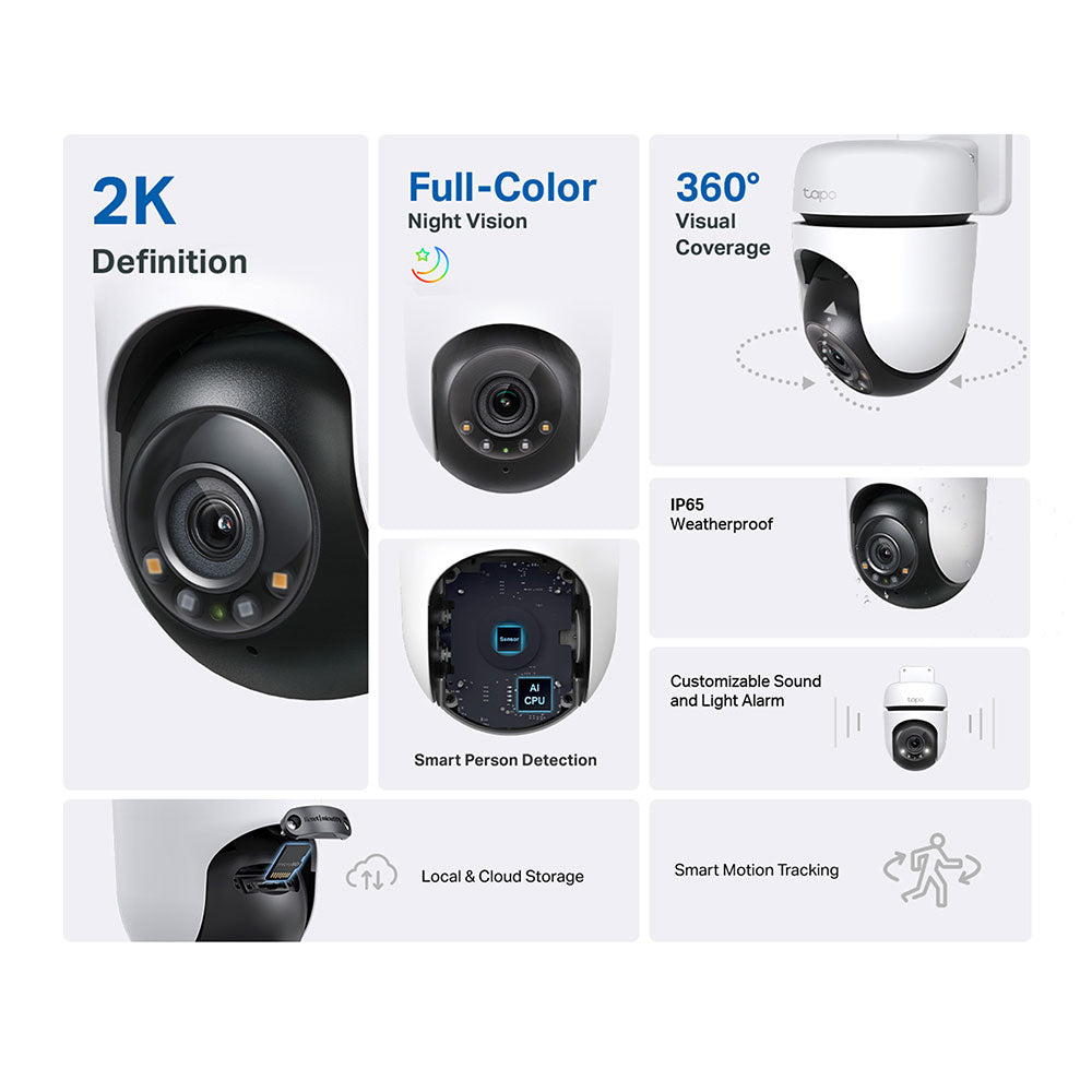TP-LINK TAPO 1080P PAN TILT WIFI 2PACK - image 6