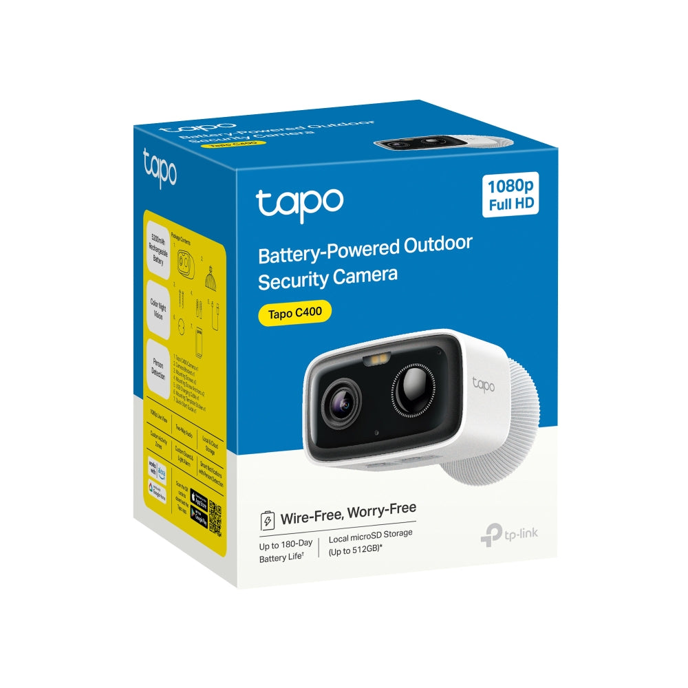 TP-LINK TAPO C400 2MP SMART WIRE-FREE OUTDOOR SECURITY CAMERA - image 4