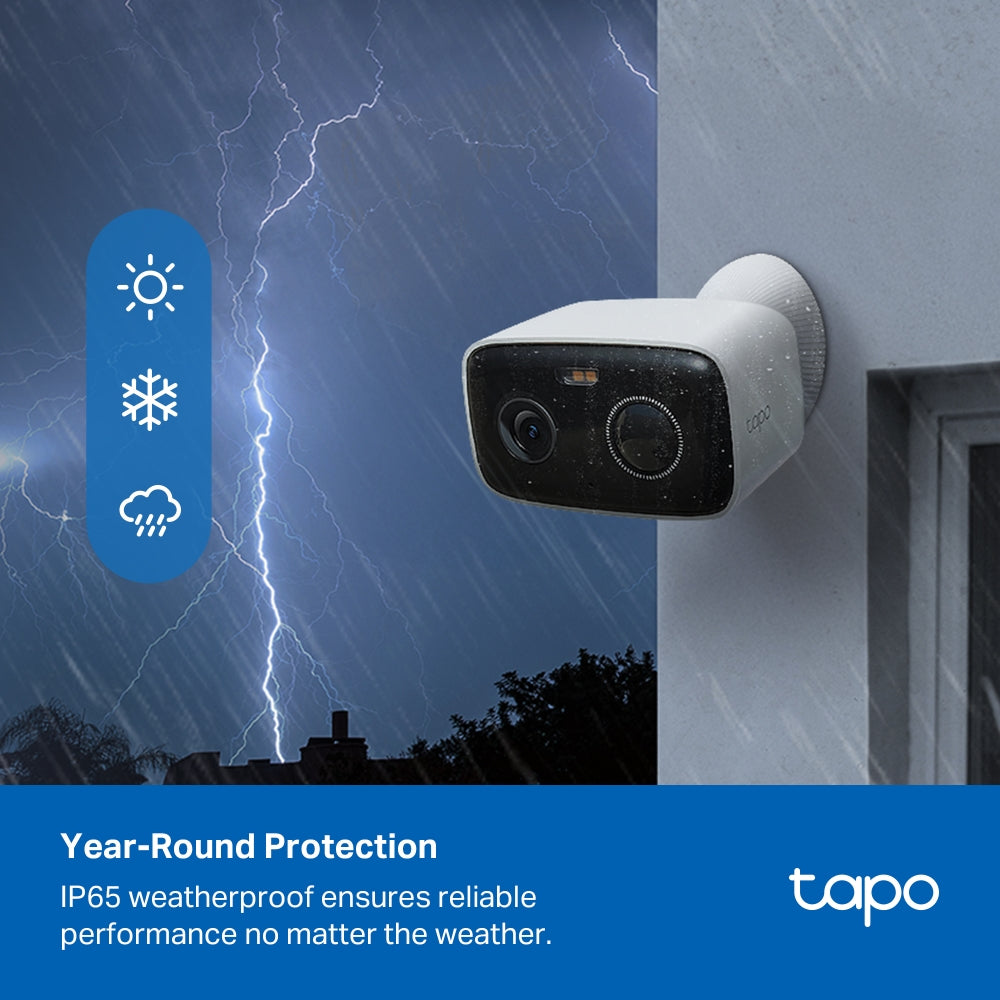 TP-LINK TAPO C400 2MP SMART WIRE-FREE OUTDOOR SECURITY CAMERA - image 6
