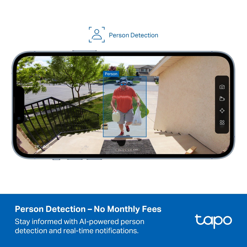 TP-LINK TAPO C400 2MP SMART WIRE-FREE OUTDOOR SECURITY CAMERA - image 7