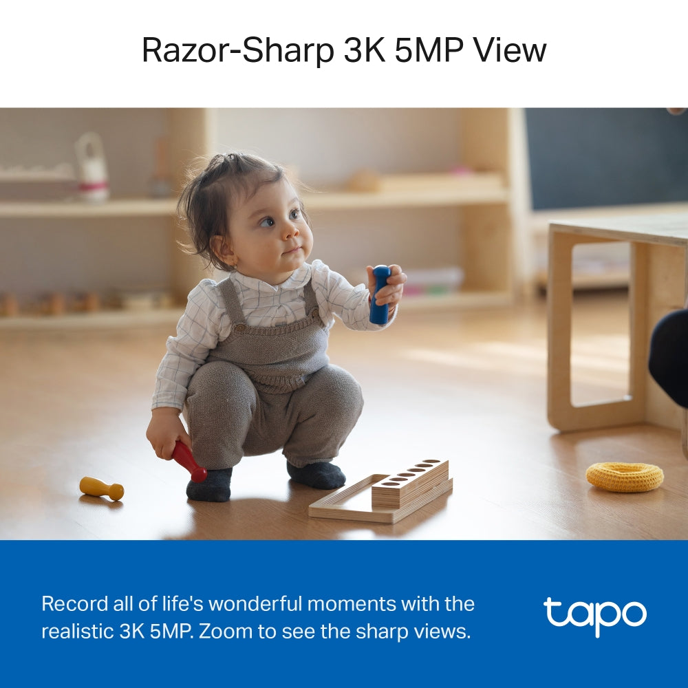 TP-LINK TAPO 3K 5MP PAN TILT WIFI - image 5