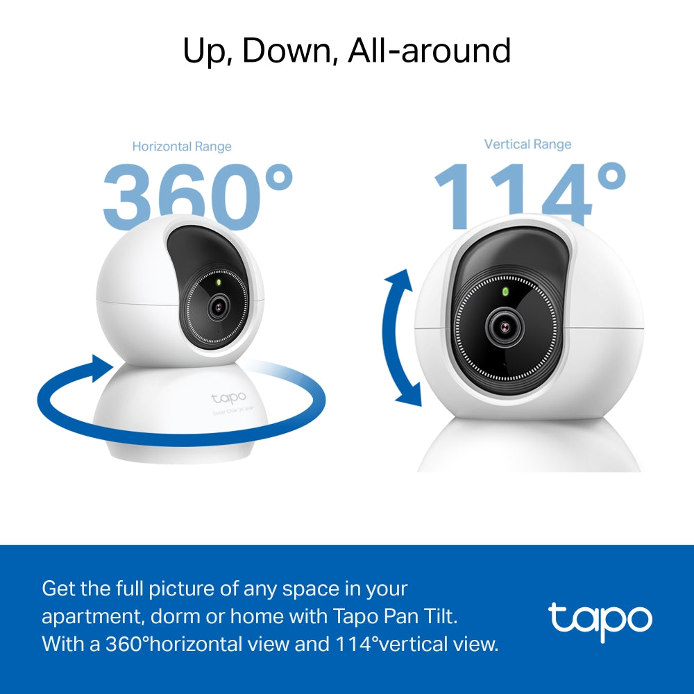 TP-LINK TAPO 3K 5MP PAN TILT WIFI - image 6