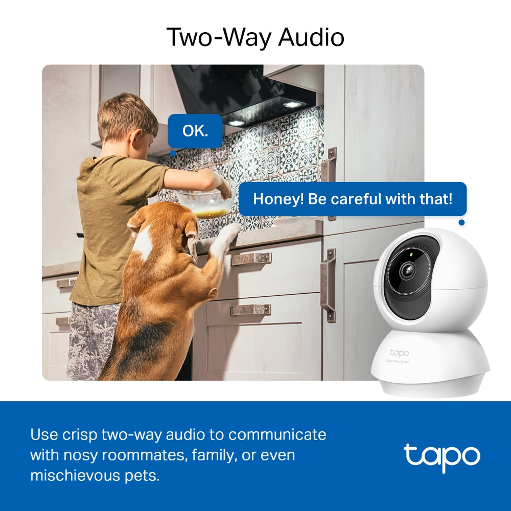 TP-LINK TAPO 3K 5MP PAN TILT WIFI - image 7