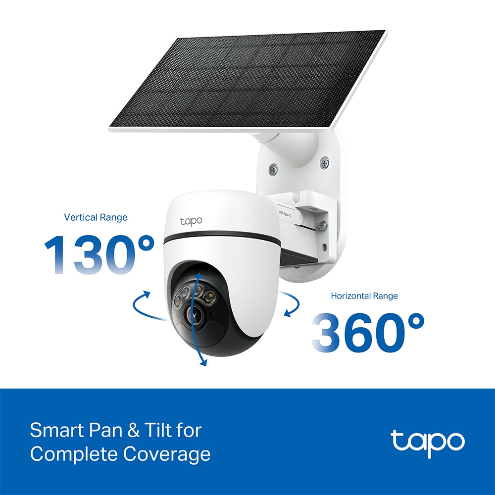 TP-LINK TAPO 2K 3MP SOLAR PAN TILT WIFI - image 10