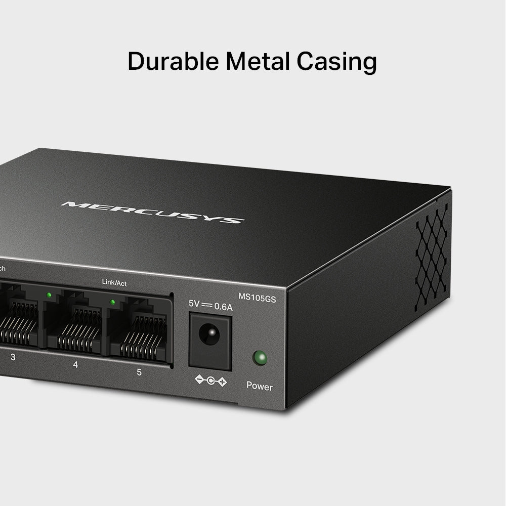 MERCUSYS 5P GB DESKTOP SWITCH - image 6
