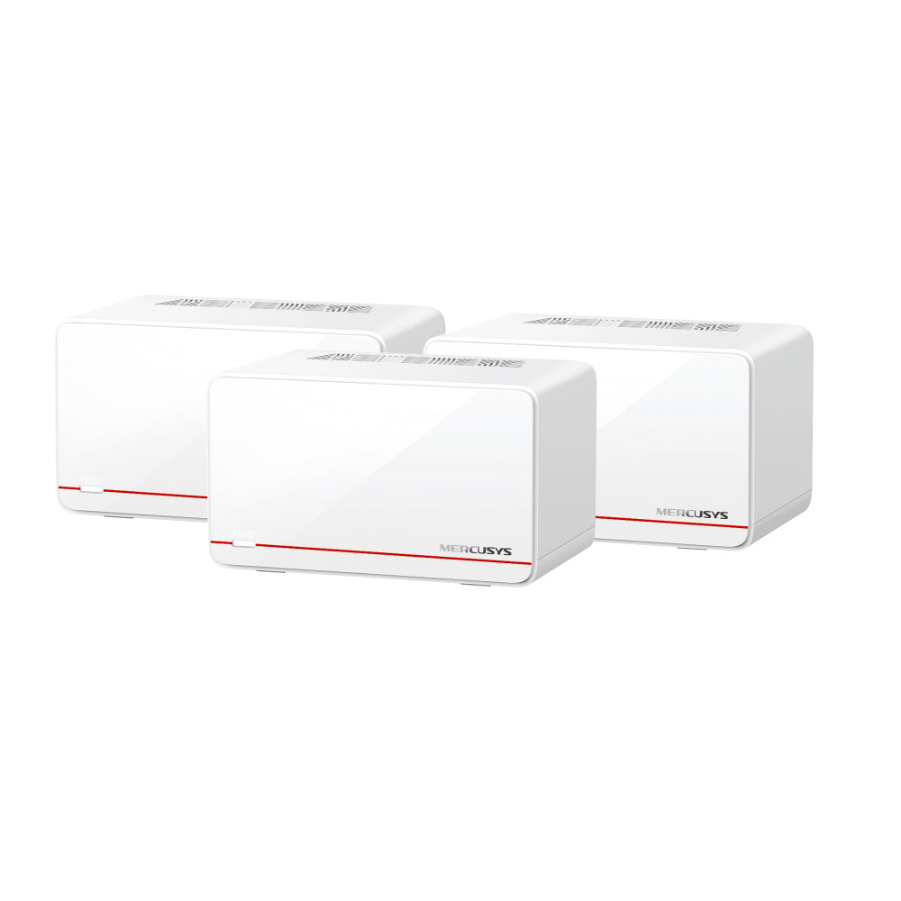 Mercusys Halo H37BE BE6500 Whole-Home Mesh Wi-Fi 7 System (3-Pack)