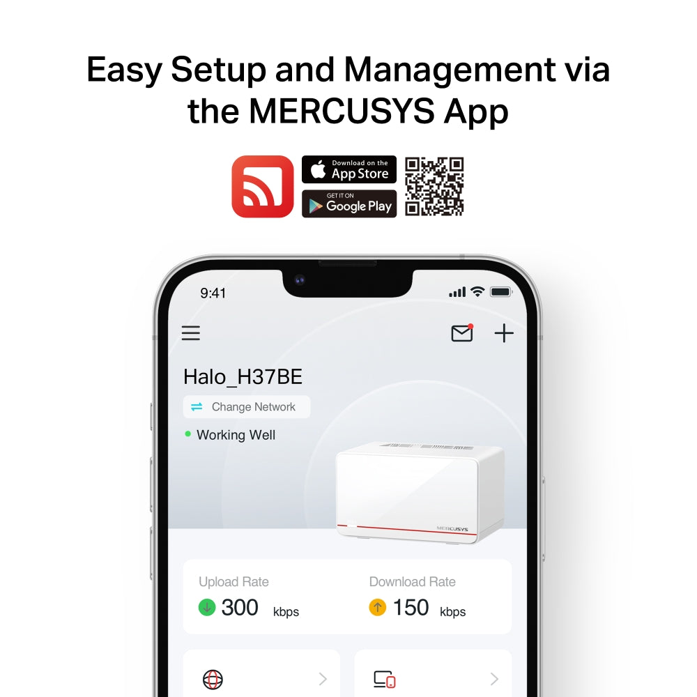 Mercusys Halo H37BE BE6500 Whole-Home Mesh Wi-Fi 7 System (3-Pack) - image 8