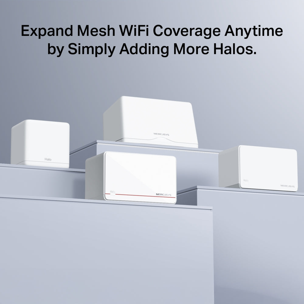 Mercusys Halo H37BE BE6500 Whole-Home Mesh Wi-Fi 7 System (3-Pack) - image 9