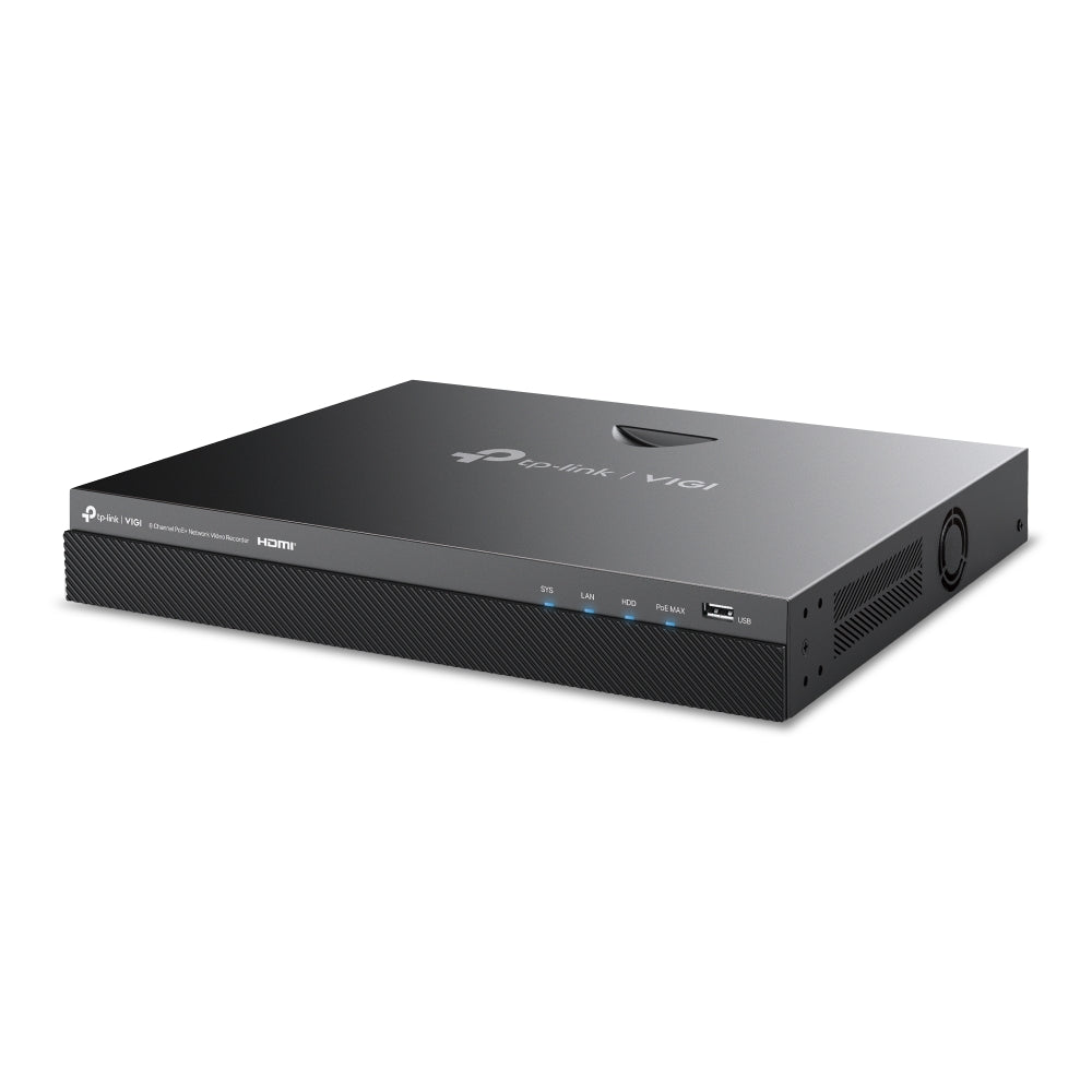 TP LINK VIGI NVR POE+ 93W 8CH 4K VGA/HDMI