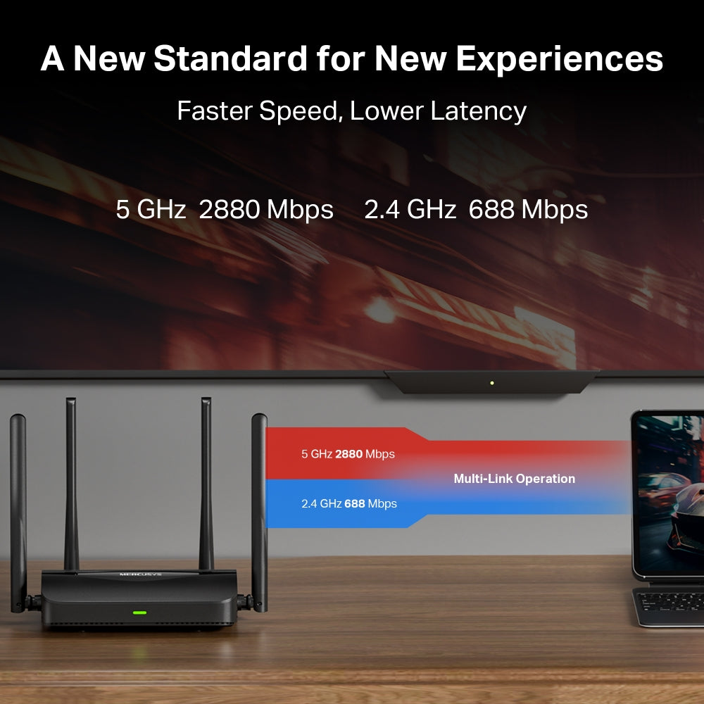 MERCUSYS BE3600 DUAL BAND WIFI7 1GB ROUTER - image 6