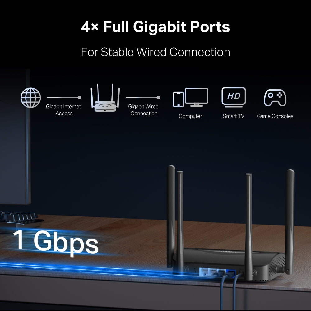 MERCUSYS BE3600 DUAL BAND WIFI7 1GB ROUTER - image 8