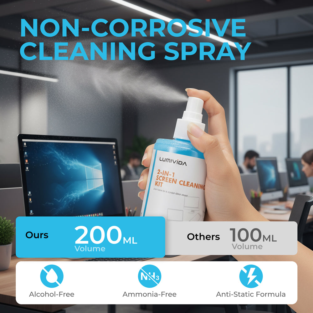 LINKQNET 2-IN-1 SCREEN CLEANER KIT - image 4