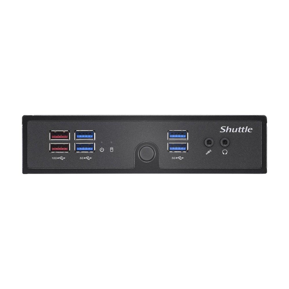 SHUTTLE DS50U3 XPC SLIM FANLESS BAREBONE PC WITH INTEL I3 1315U CPU - image 3