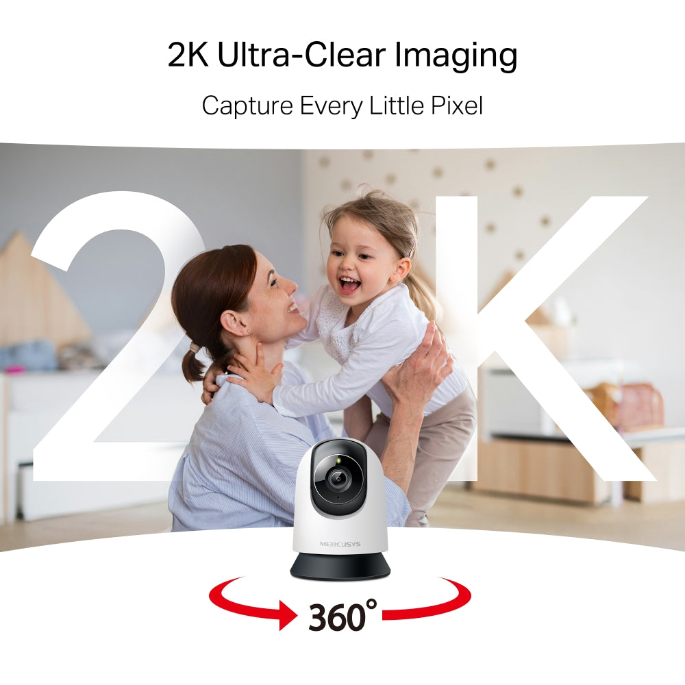 MERCUSYS INDOOR PAN/TILT 2K 360DEG CAM(RETAIL ONLY - image 4