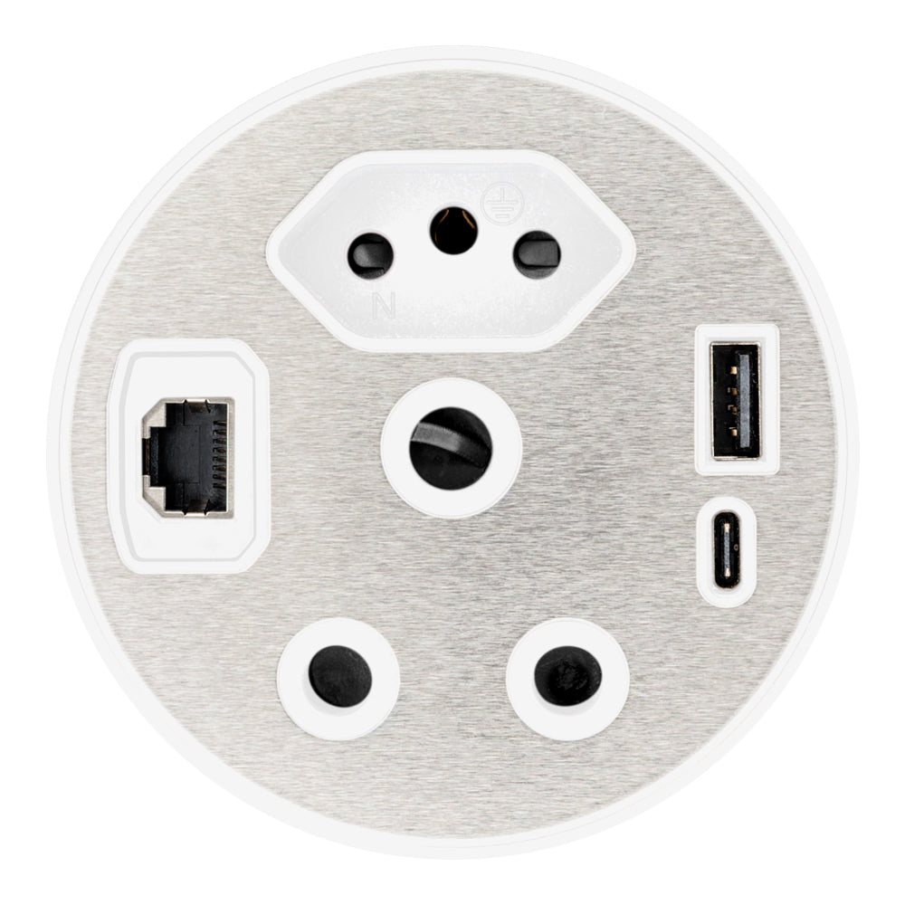 LINKQNET 90MM COMMUNICATIONS AND DESKTOP POWER GROMMET
