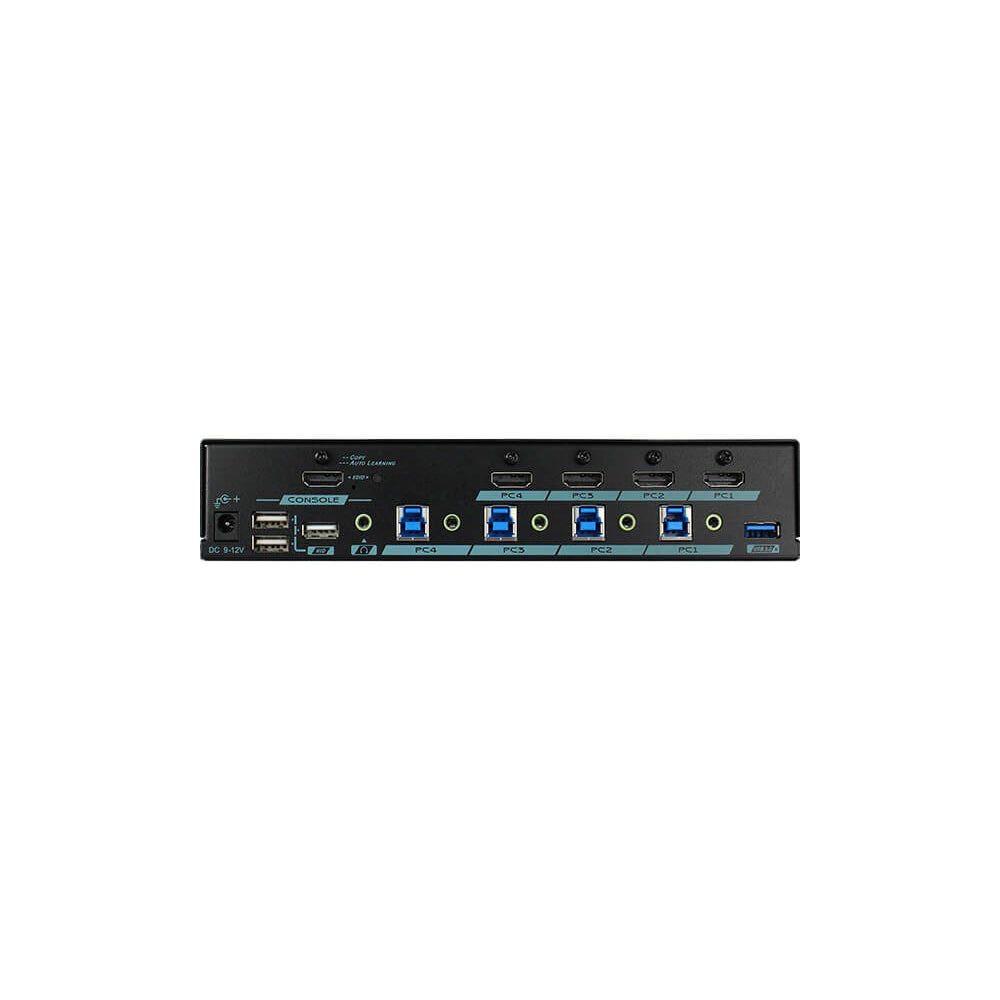 REXTRON MAAG-G314 4-PORT 4K @60HZ HDMI 2.0 USB3.2 GEN1 KVM SWITCH - image 2