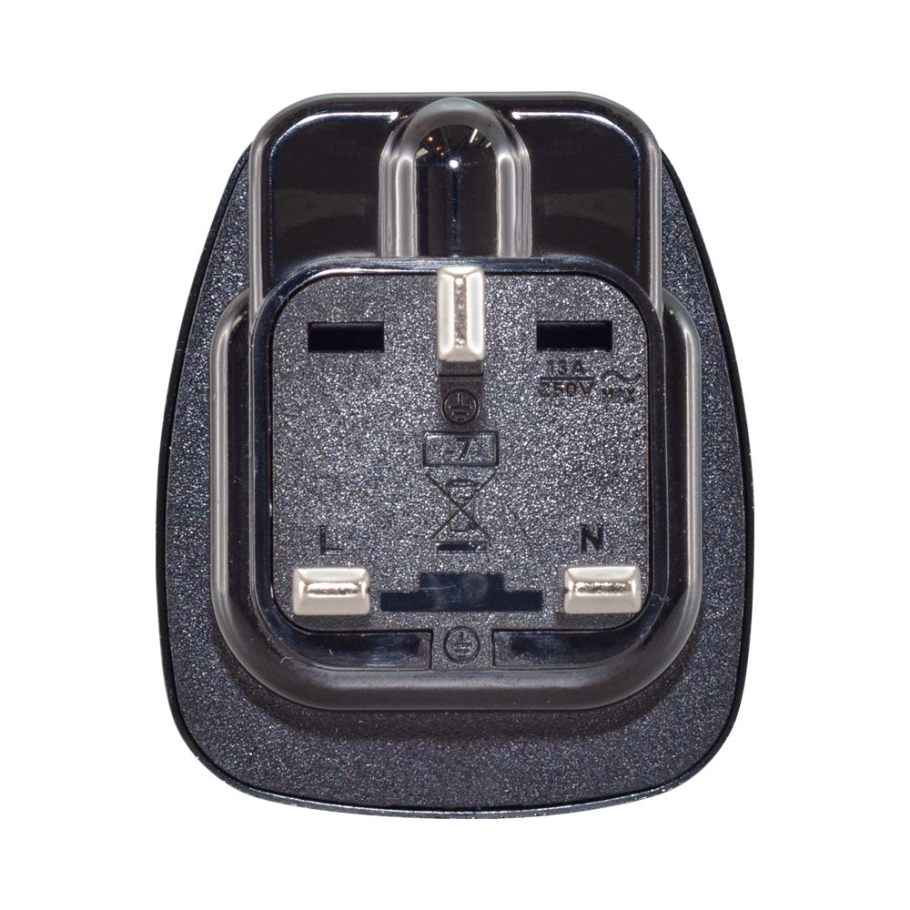 LINKQNET WASL-7 BRITISH MALE TO SA FEMALE BLACK ADAPTER - image 2