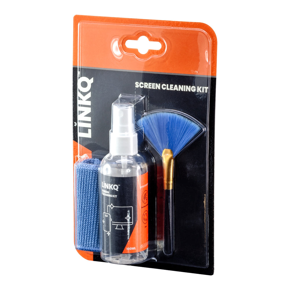 100ML 3IN1 SCREEN CLEANING KIT WITH CLOTH