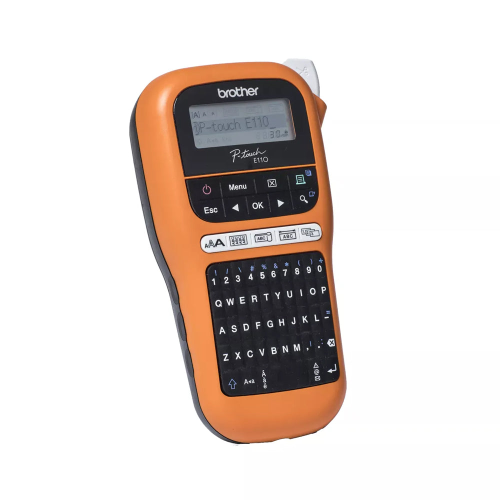 BROTHER PT-E110VP HANDHELD INDUSTRIAL LABEL PRINTER - image 2