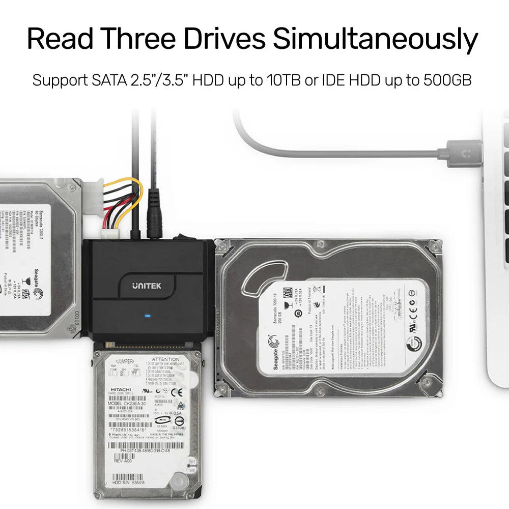 UNITEK Y-3324 USB3.0 TO SATA AND IDE CONVERTER - image 5