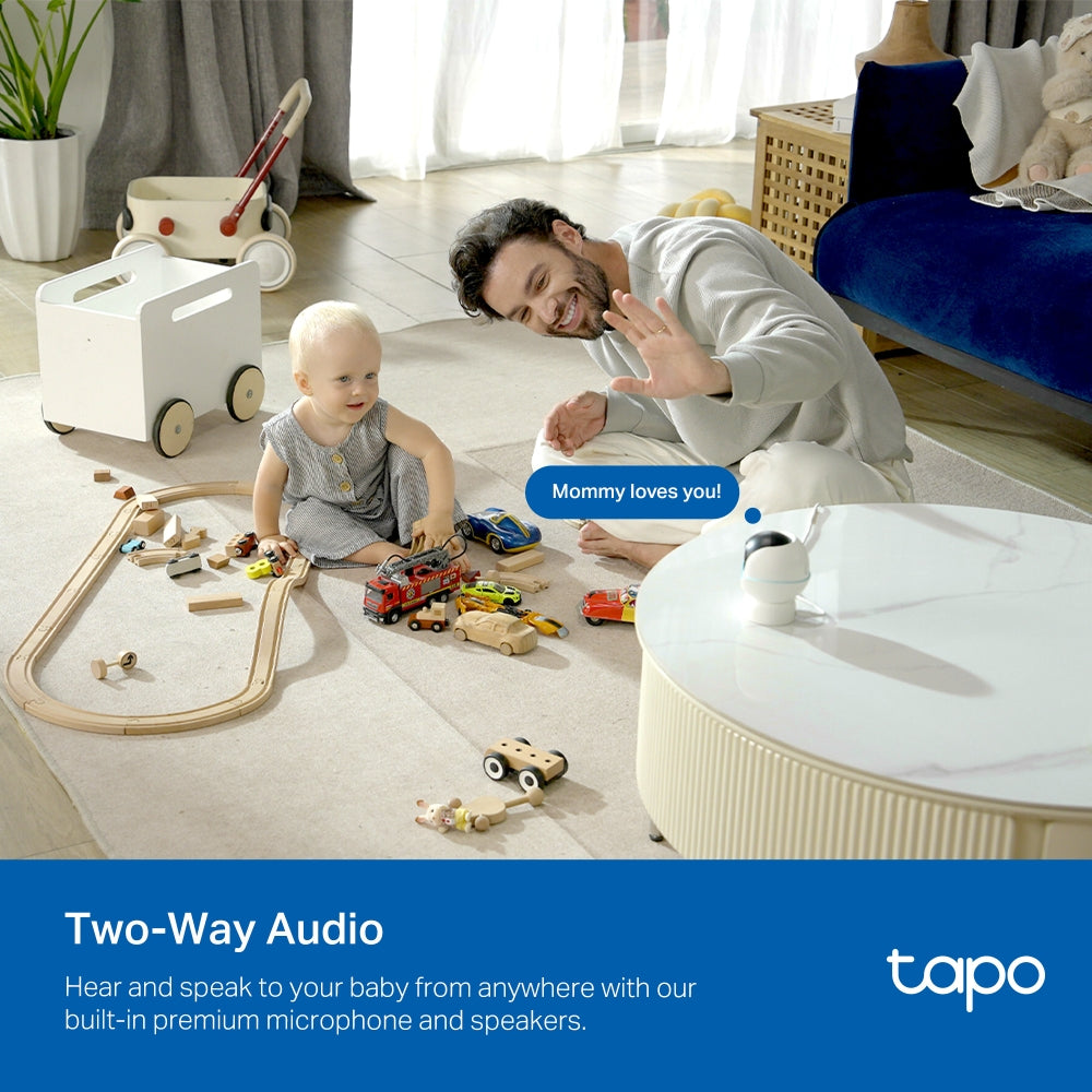 TP-LINK TAPO C840 2K PLUS 1080P DUAL-LENS SMART BABY CAMERA WITH NIGHT LIGHT - image 11