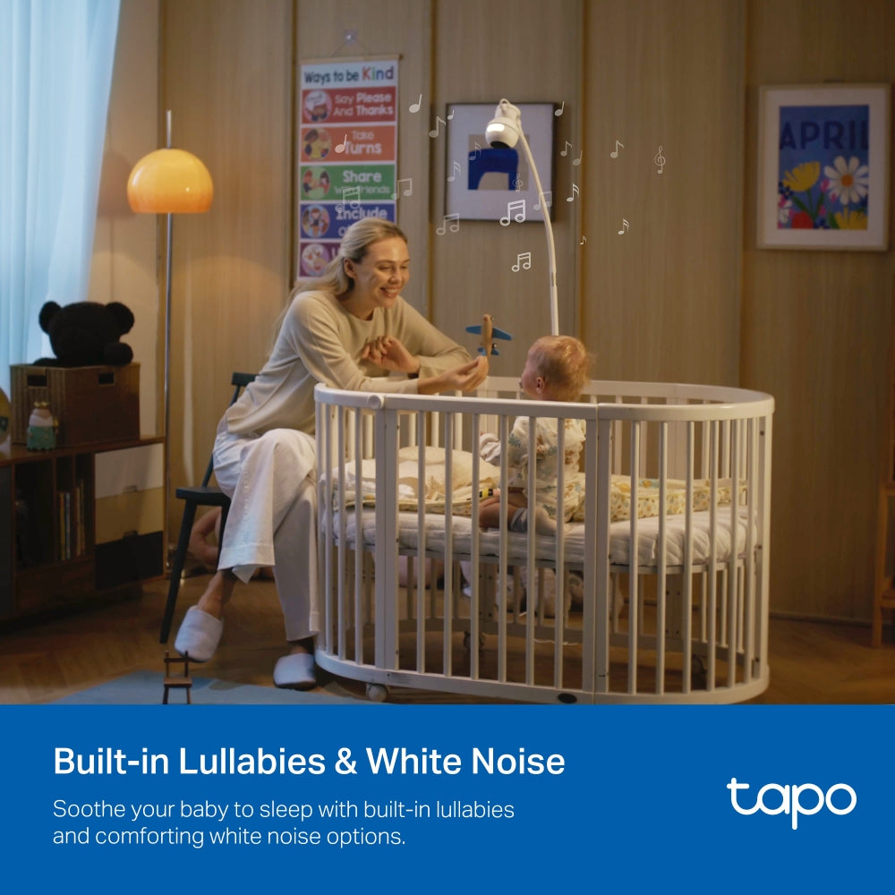 TP-LINK TAPO C840 2K PLUS 1080P DUAL-LENS SMART BABY CAMERA WITH NIGHT LIGHT - image 14