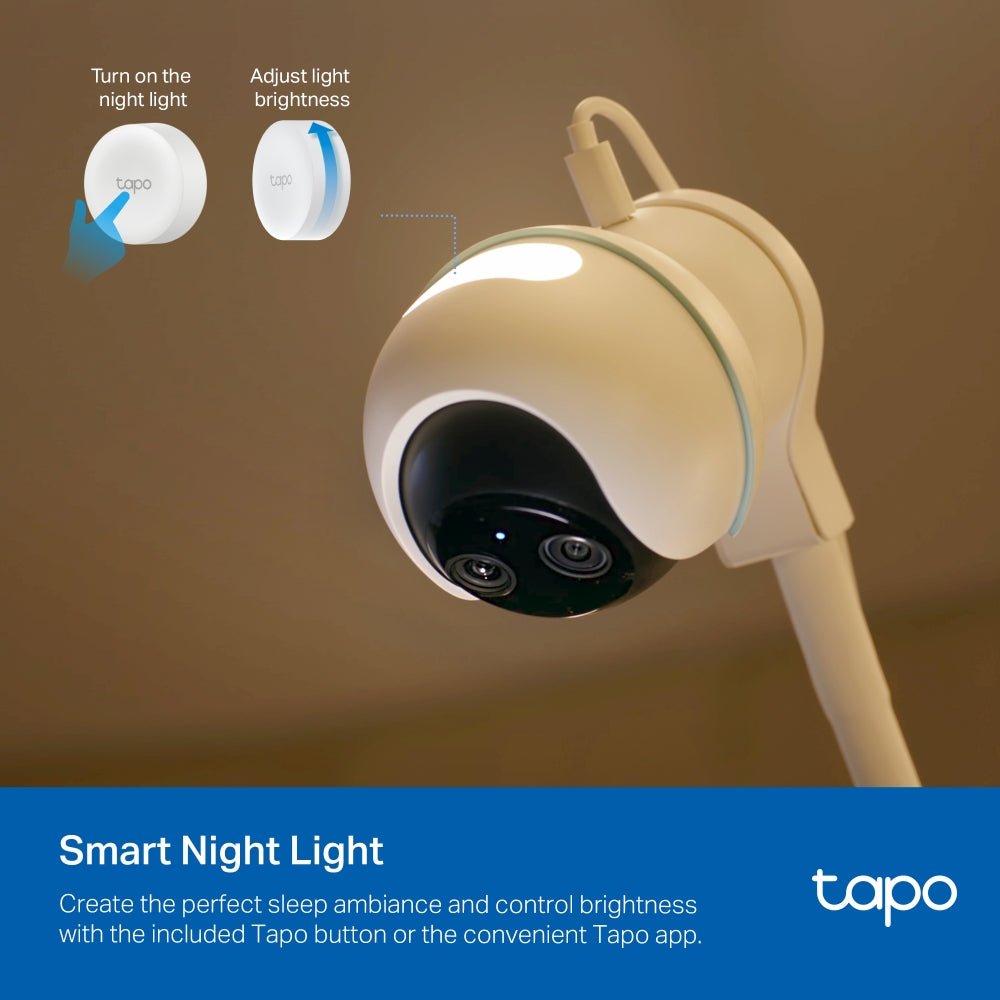 TP-LINK TAPO C840 2K PLUS 1080P DUAL-LENS SMART BABY CAMERA WITH NIGHT LIGHT - image 15