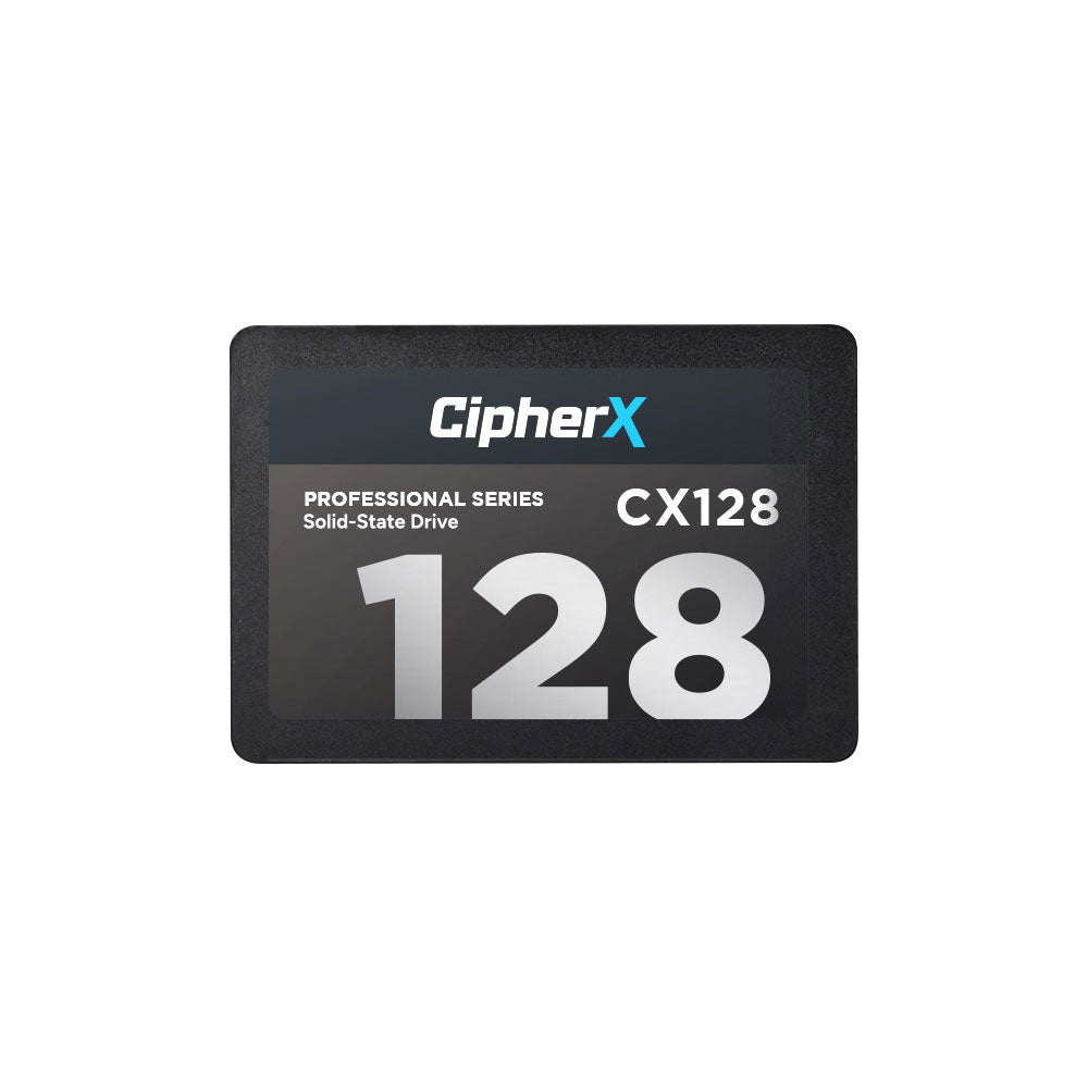 CIPHERX CX128GBNX100S 128GB PROFESSIONAL SERIES 2.5-INCH SATA SSD USING 3D TLC NAND FLASH