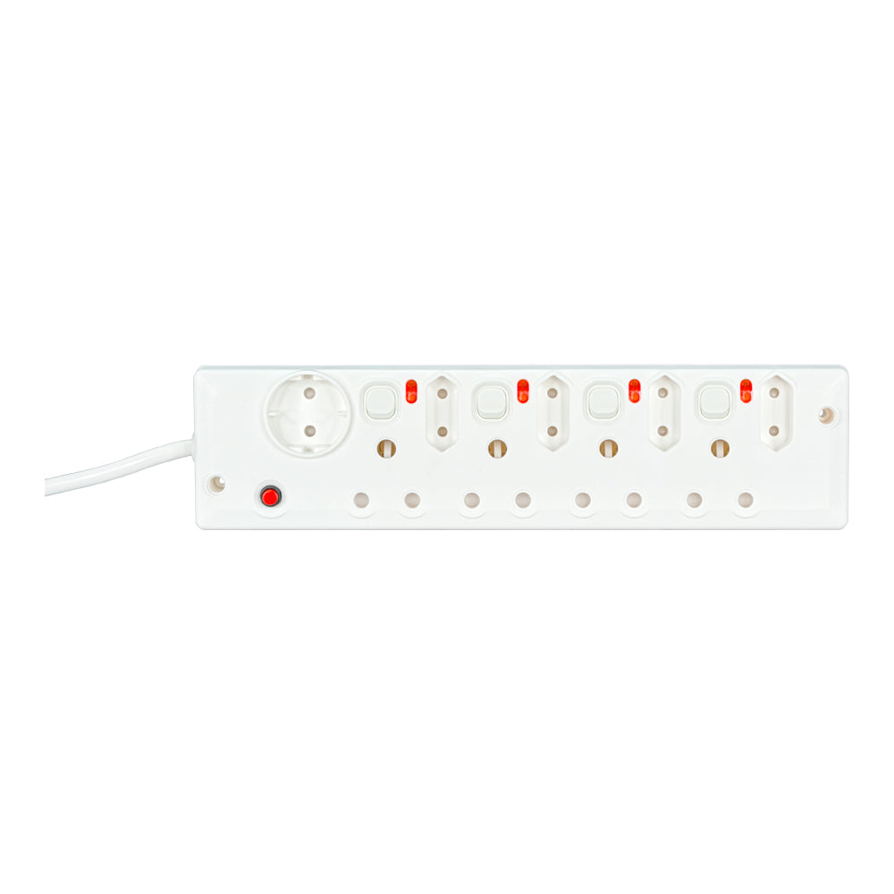 LINKQNET 9-PORT MULTIPLUG WITH INDIVIDUAL SWITCHES